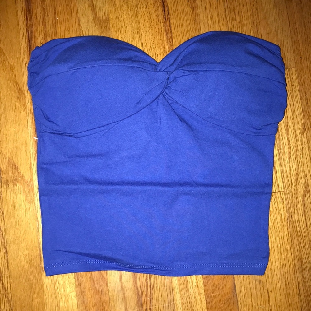 strapless tube top